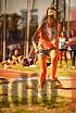 Fotos del salto en largo de mujeres