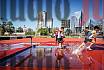Fotos de los 1500 m con obstáculos de varones