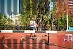 Fotos de los 1500 m con obstáculos de varones
