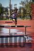 Fotos de los 1500 m con obstáculos de varones