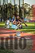 Fotos del salto en largo de mujeres