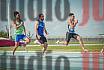 Fotos de los 100 m llanos de varones