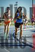 Fotos de los 1500 m llanos de mujeres