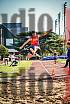 Fotos del salto en largo de varones - U16