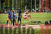Fotos del salto en largo de mujeres - mayores