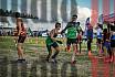 Fotos en el segundo relevo (2000 m de carrera)
