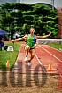 Fotos del salto en largo de mujeres