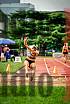 Fotos del salto en largo de mujeres
