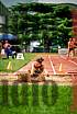 Fotos del salto en largo de mujeres