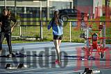 Fotos de los 100 m con vallas de mujeres - U17