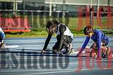 Fotos de los 100 m con vallas de varones - U14 (incluye hexatlón)