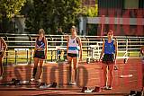 Fotos de los 80 m con vallas de mujeres - U16