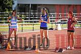 Fotos de los 80 m con vallas de mujeres - U16