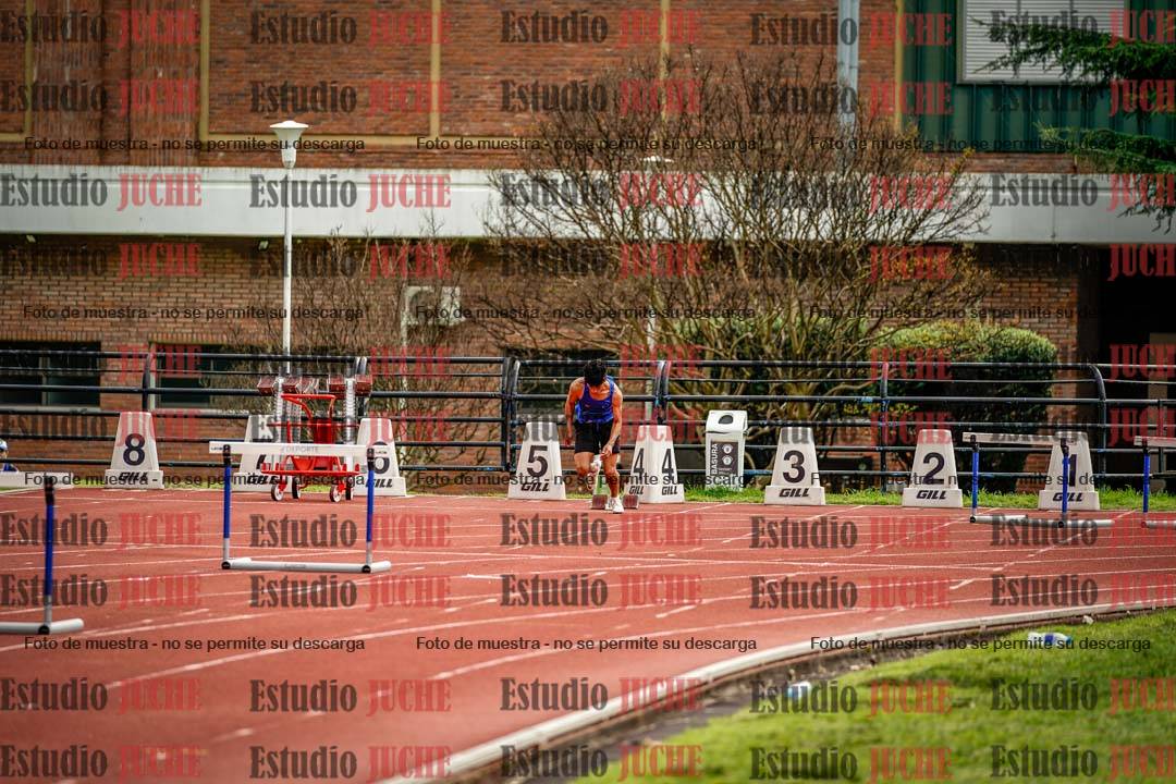 Fotos de los 110 m con vallas de varones - octatlón 5