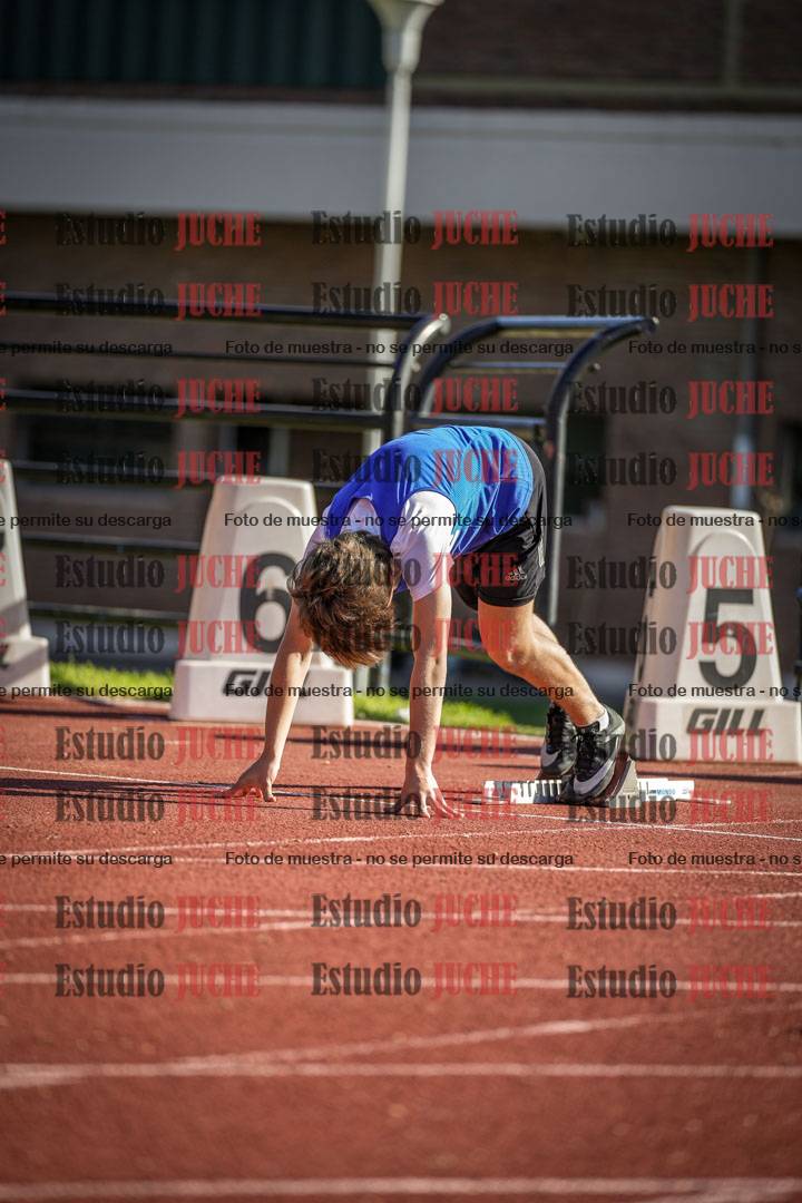 Fotos de los 110 m con vallas de varones