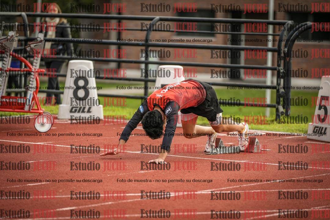 Fotos de los 110 m con vallas de varones - decatlón 6