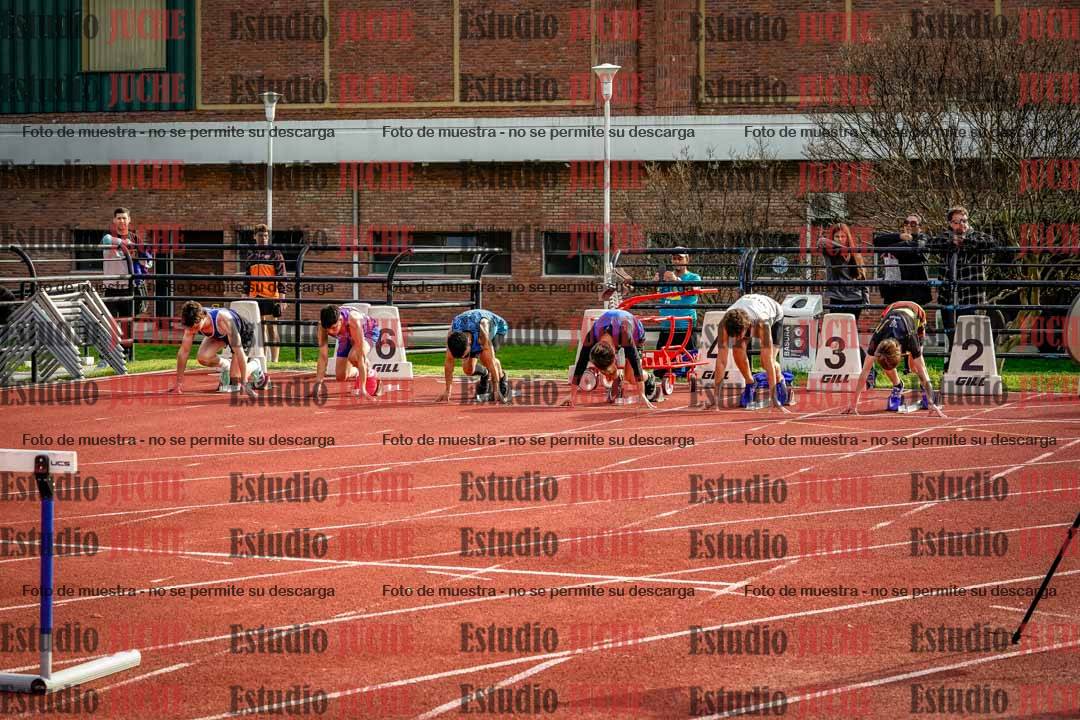 Fotos de los 110 m con vallas de varones