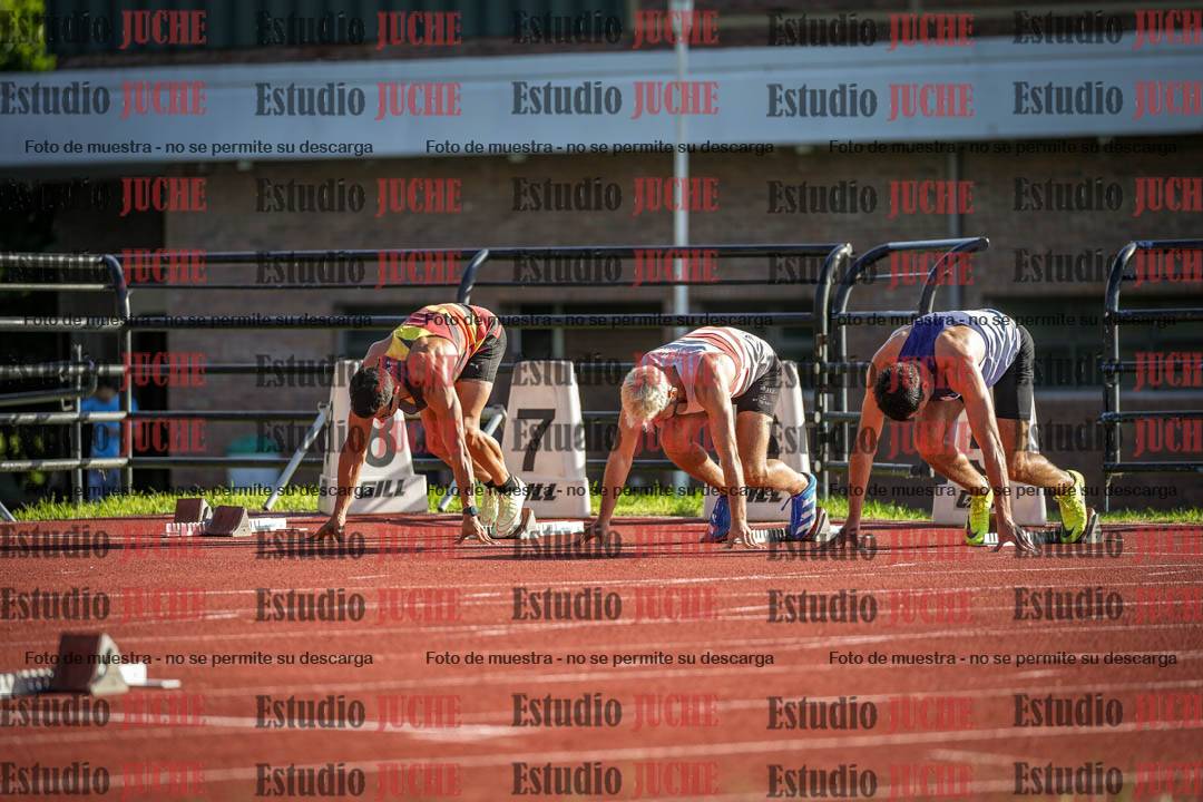 Fotos de los 110 m con vallas de varones - decatlón 6