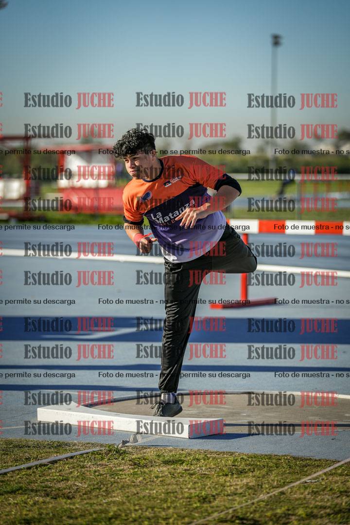 Fotos del lanzamiento de bala de varones