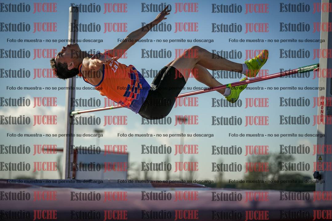 Fotos del salto en alto de varones
