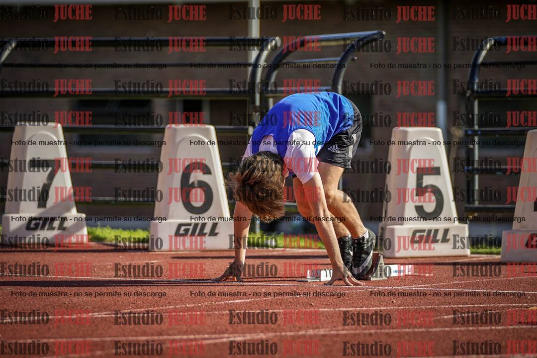 Fotos de los 110 m con vallas de varones