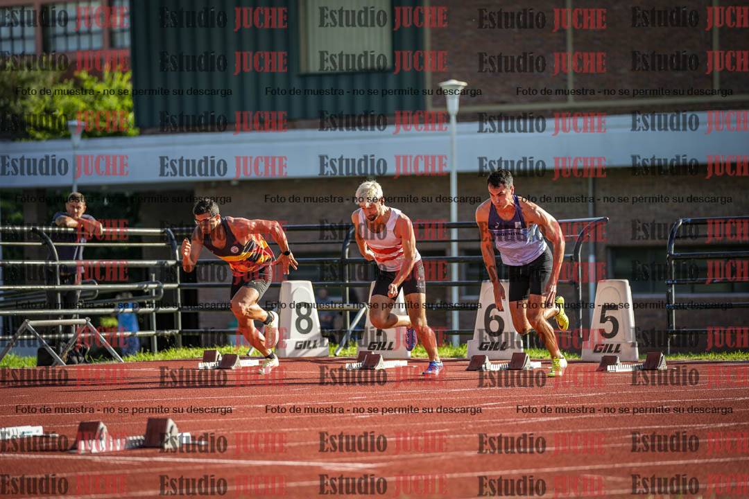 Fotos de los 110 m con vallas de varones - decatlón 6