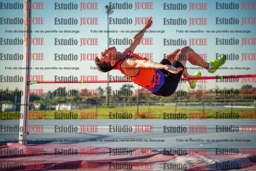 Fotos del salto en alto de varones