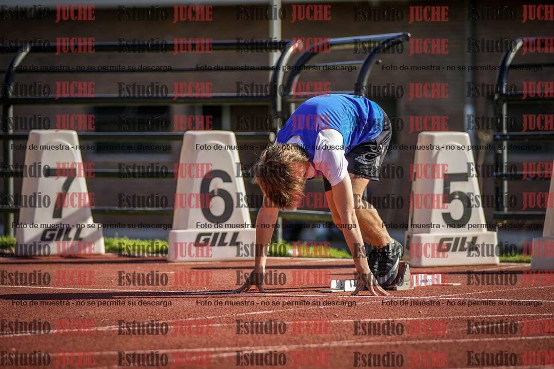 Fotos de los 110 m con vallas de varones