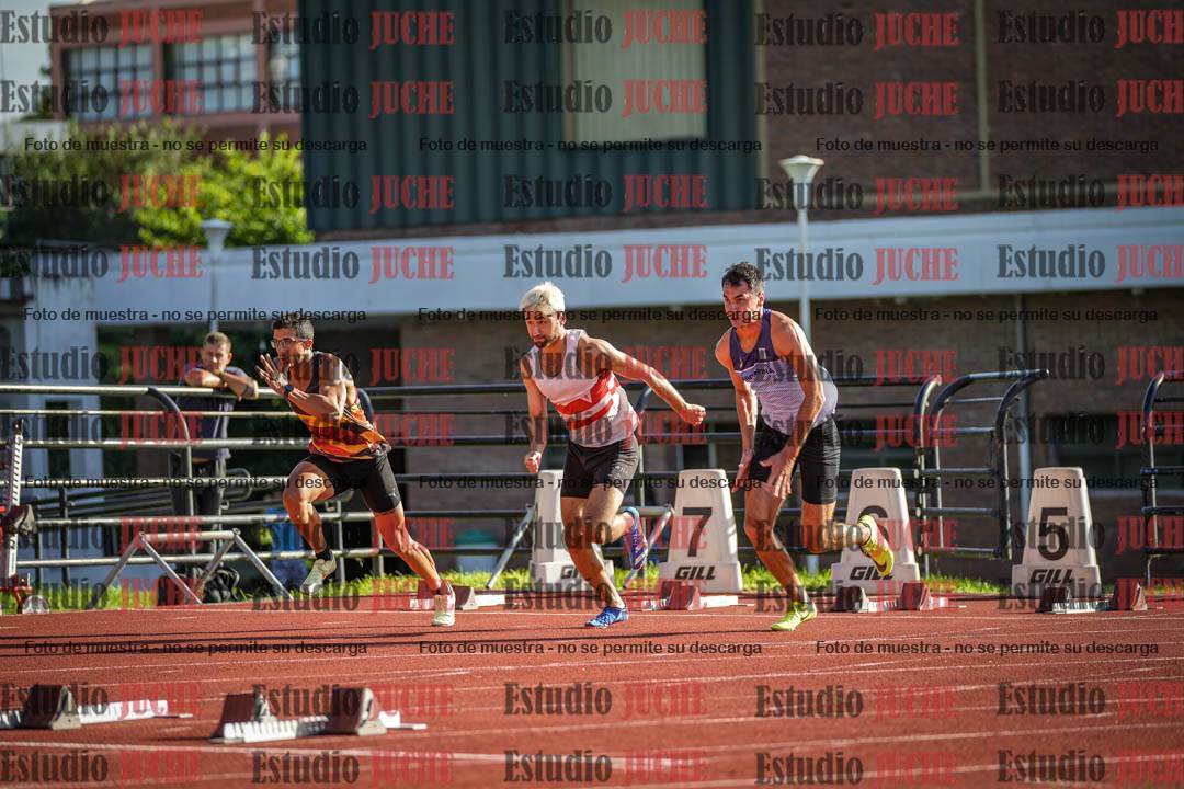 Fotos de los 110 m con vallas de varones - decatlón 6