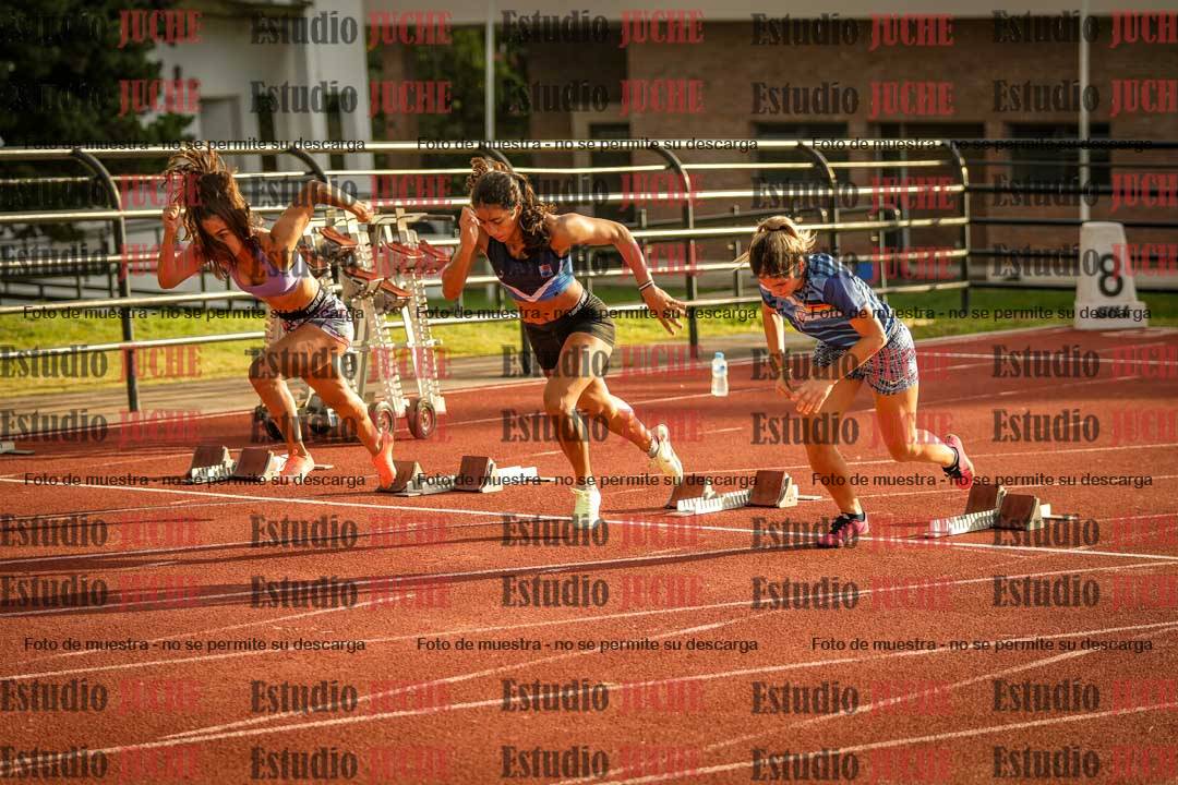 Fotos de los 100 m con vallas de mujeres - combinadas 1