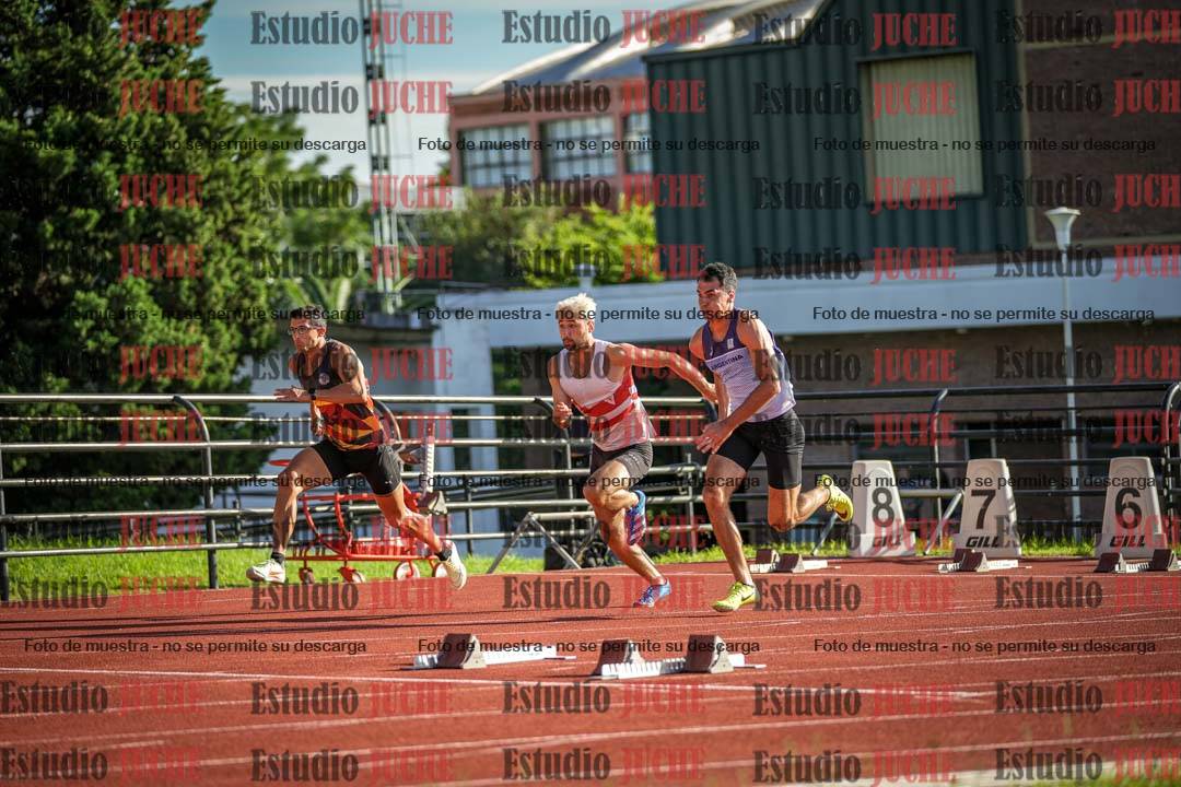Fotos de los 110 m con vallas de varones - decatlón 6