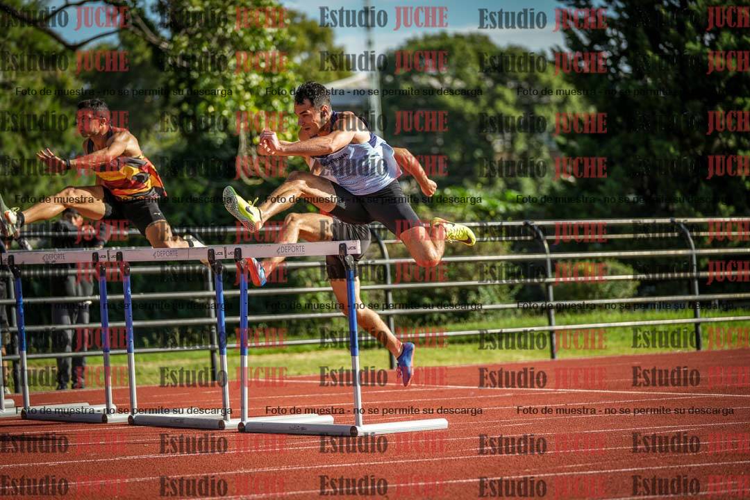 Fotos de los 110 m con vallas de varones - decatlón 6