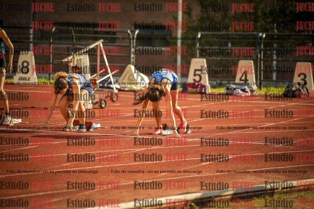 Fotos de los 100 m con vallas de mujeres - combinadas 1
