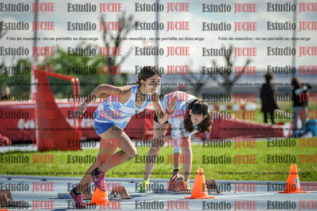Fotos de los 80 m con vallas de mujeres