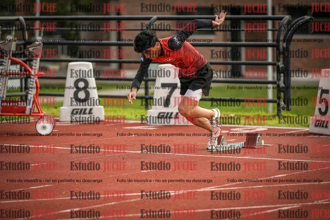 Fotos de los 110 m con vallas de varones - decatlón 6