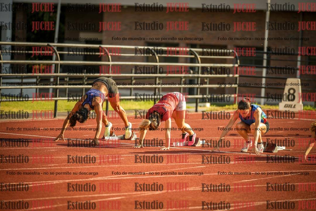 Fotos de los 100 m con vallas de mujeres - combinadas 1