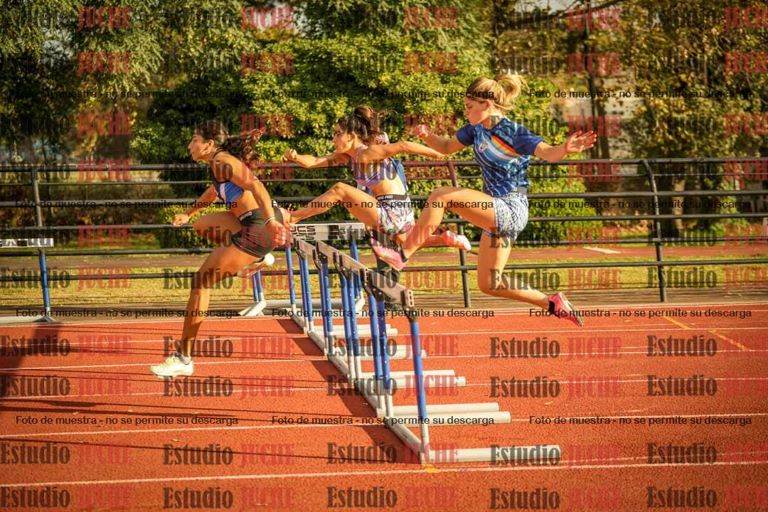 Fotos de los 100 m con vallas de mujeres - combinadas 1