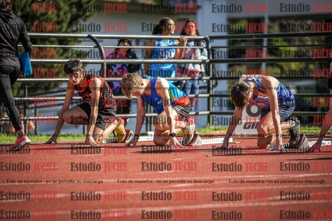Fotos de los 110 m con vallas de varones