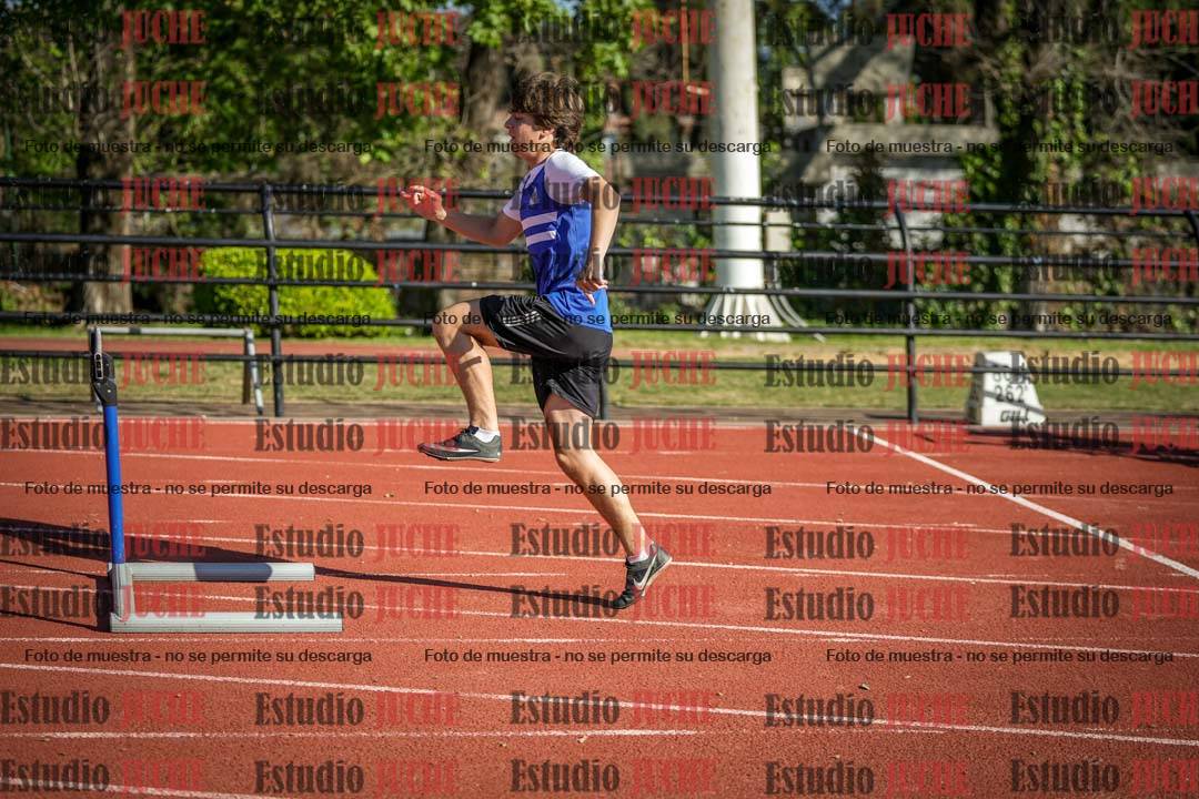 Fotos de los 110 m con vallas de varones