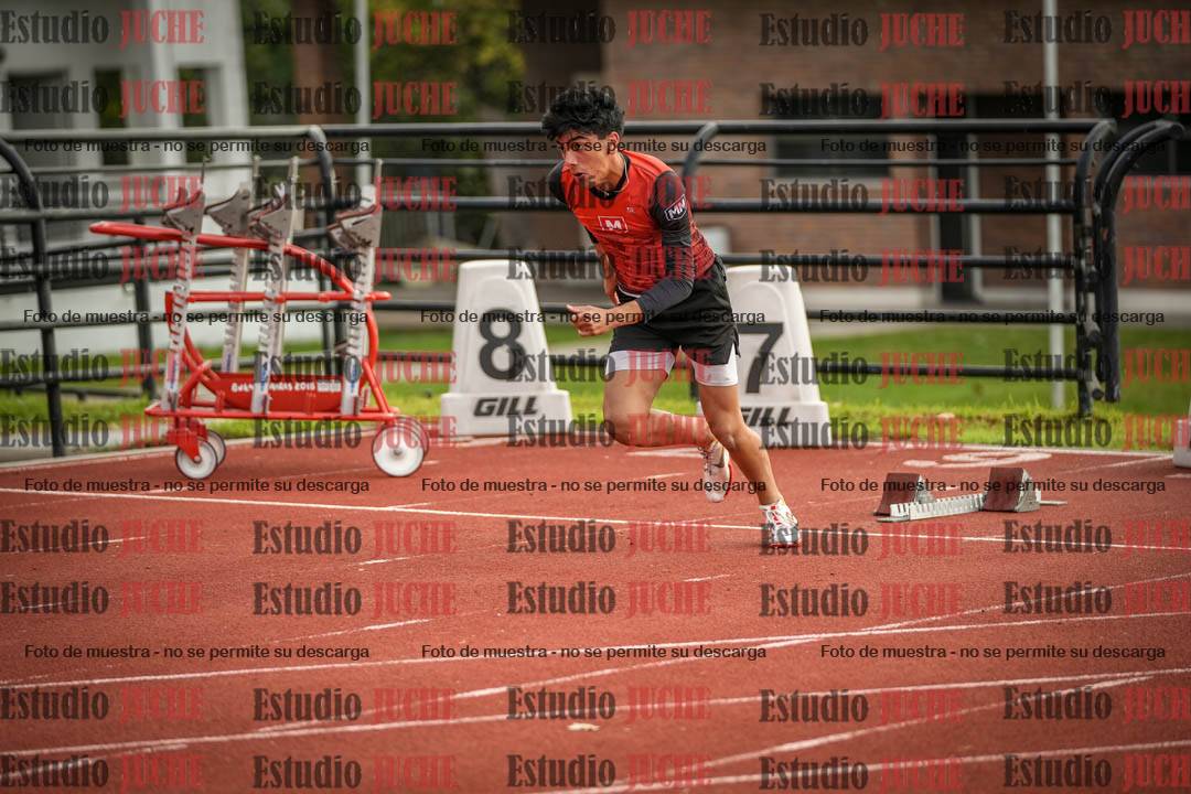 Fotos de los 110 m con vallas de varones - decatlón 6