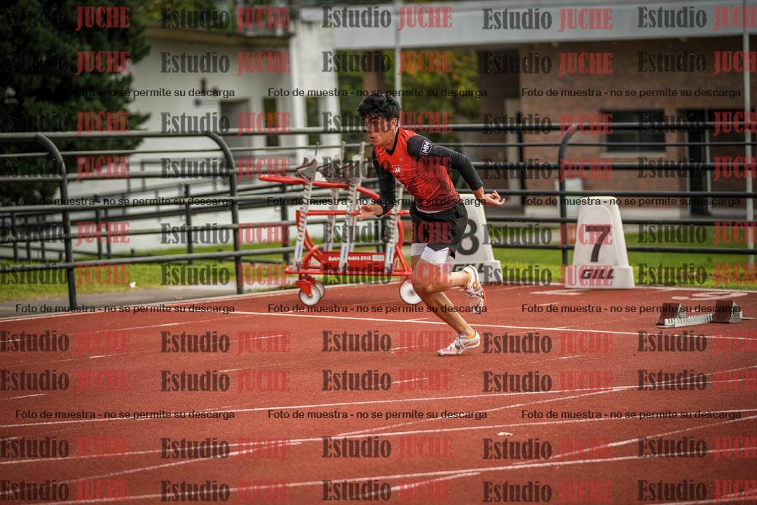 Fotos de los 110 m con vallas de varones - decatlón 6