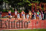 Fotos de los 100 m con vallas de mujeres