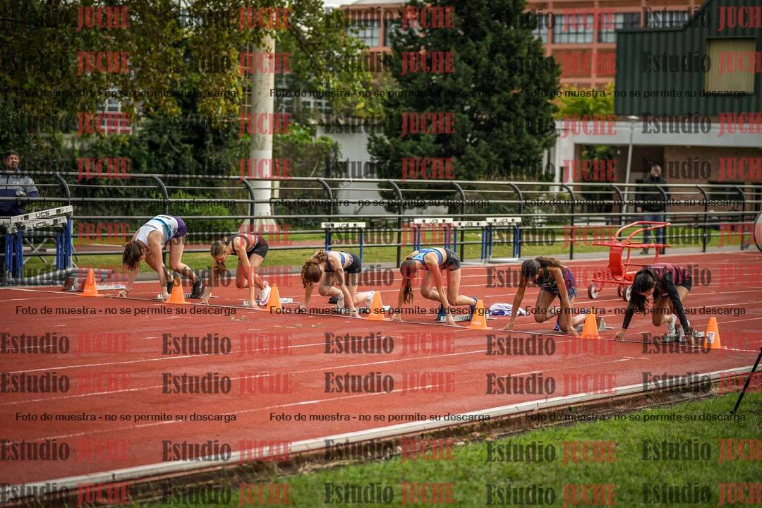 Fotos de los 80 m con vallas de mujeres