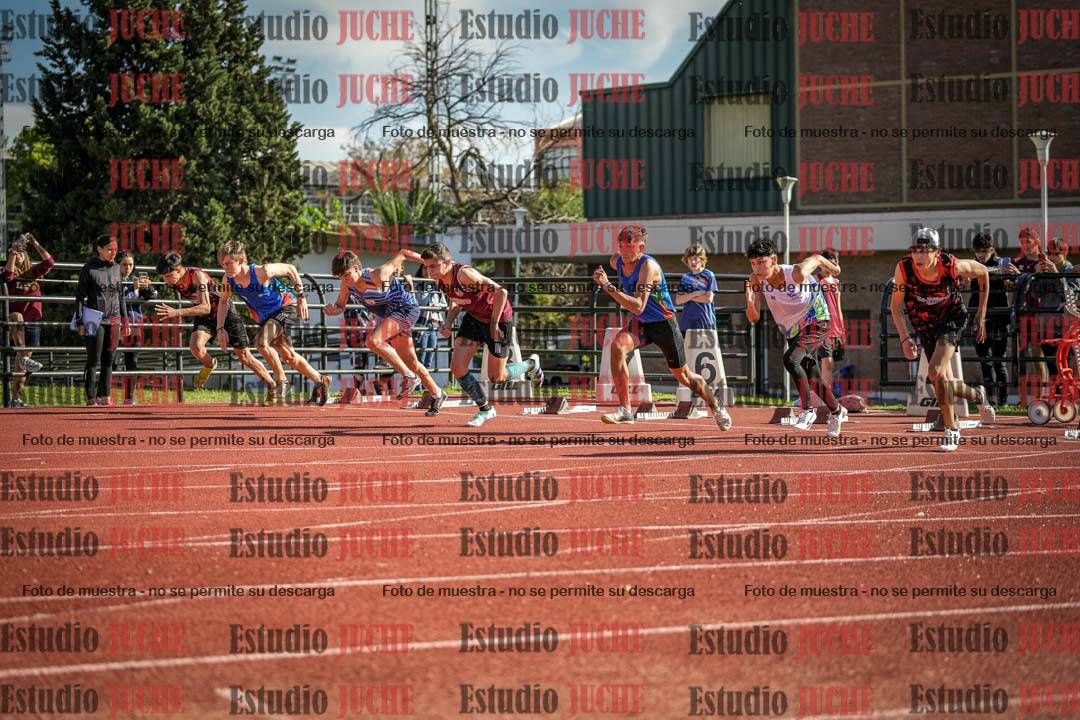 Fotos de los 110 m con vallas de varones
