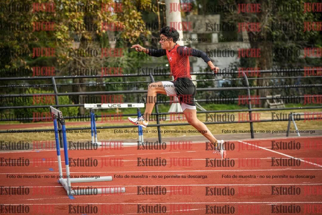 Fotos de los 110 m con vallas de varones - decatlón 6