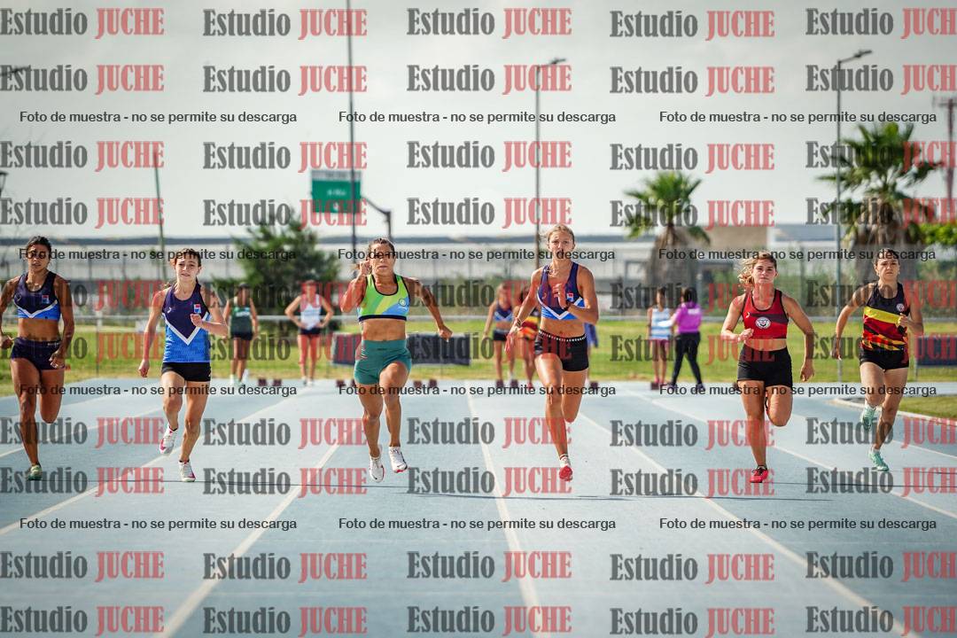 Fotos de los 100 m llanos de mujeres