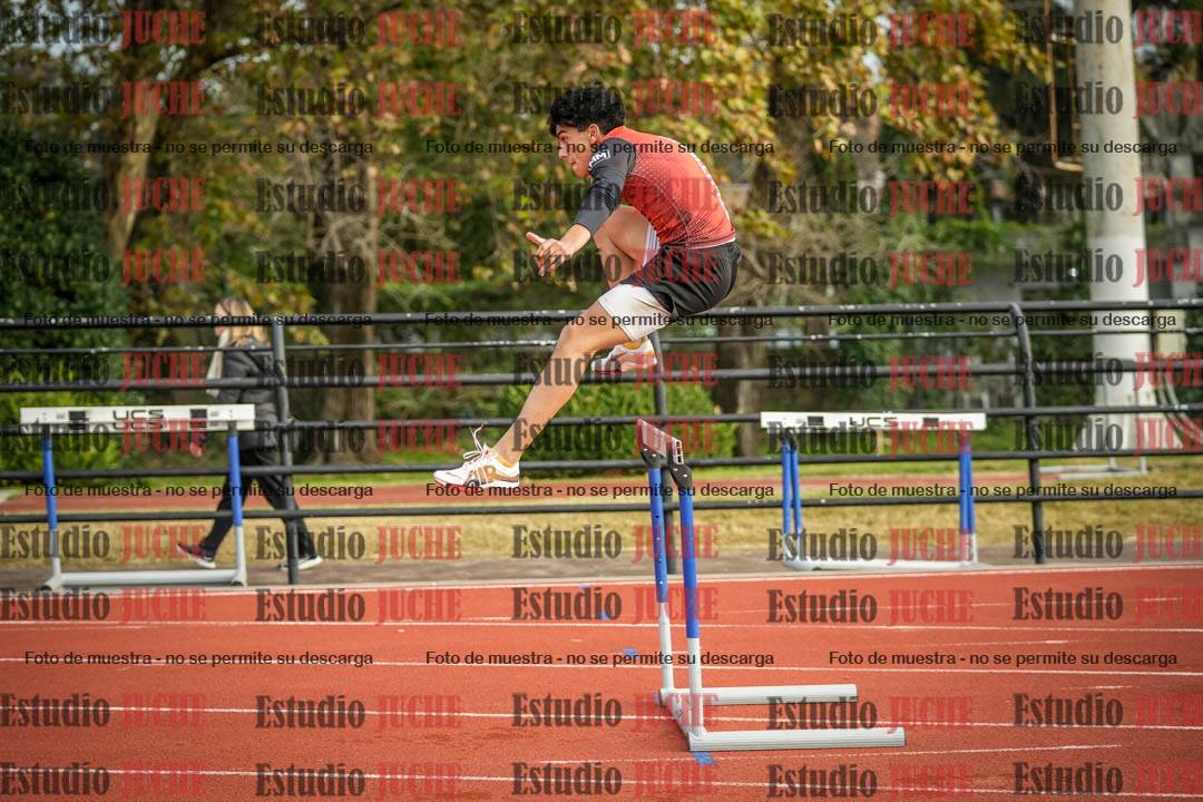 Fotos de los 110 m con vallas de varones - decatlón 6