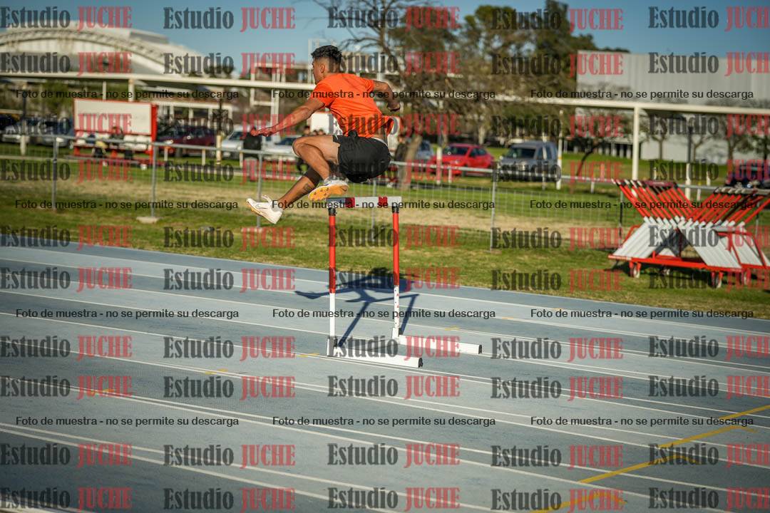 Fotos de los 110 m con vallas de varones - decatlón 6