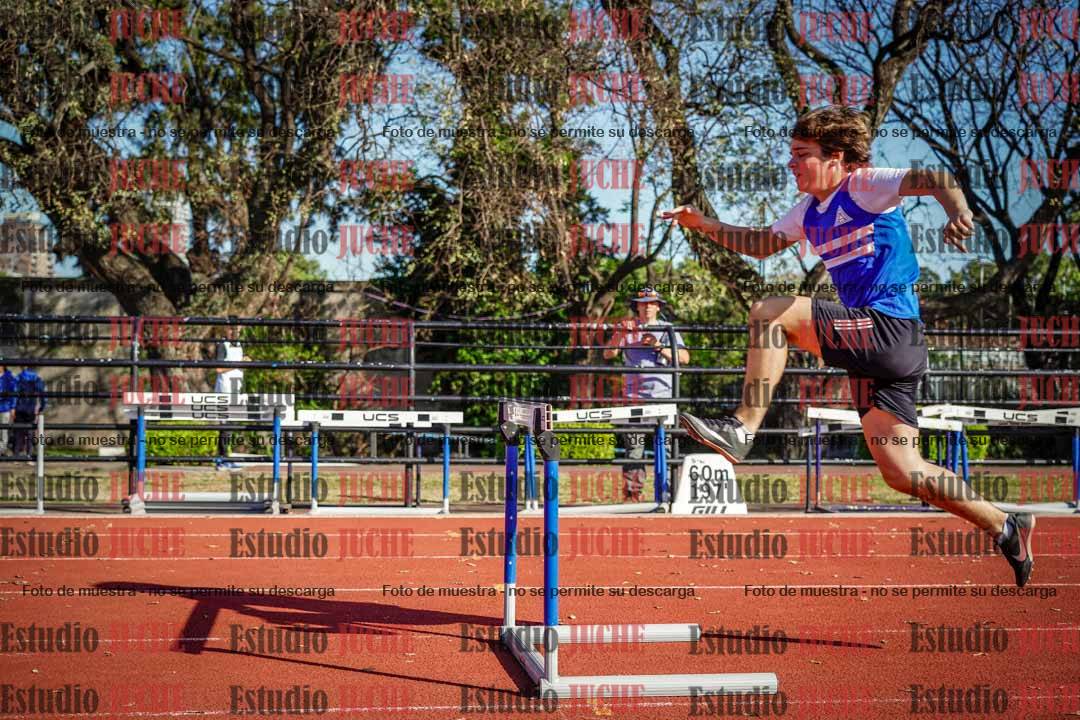 Fotos de los 110 m con vallas de varones