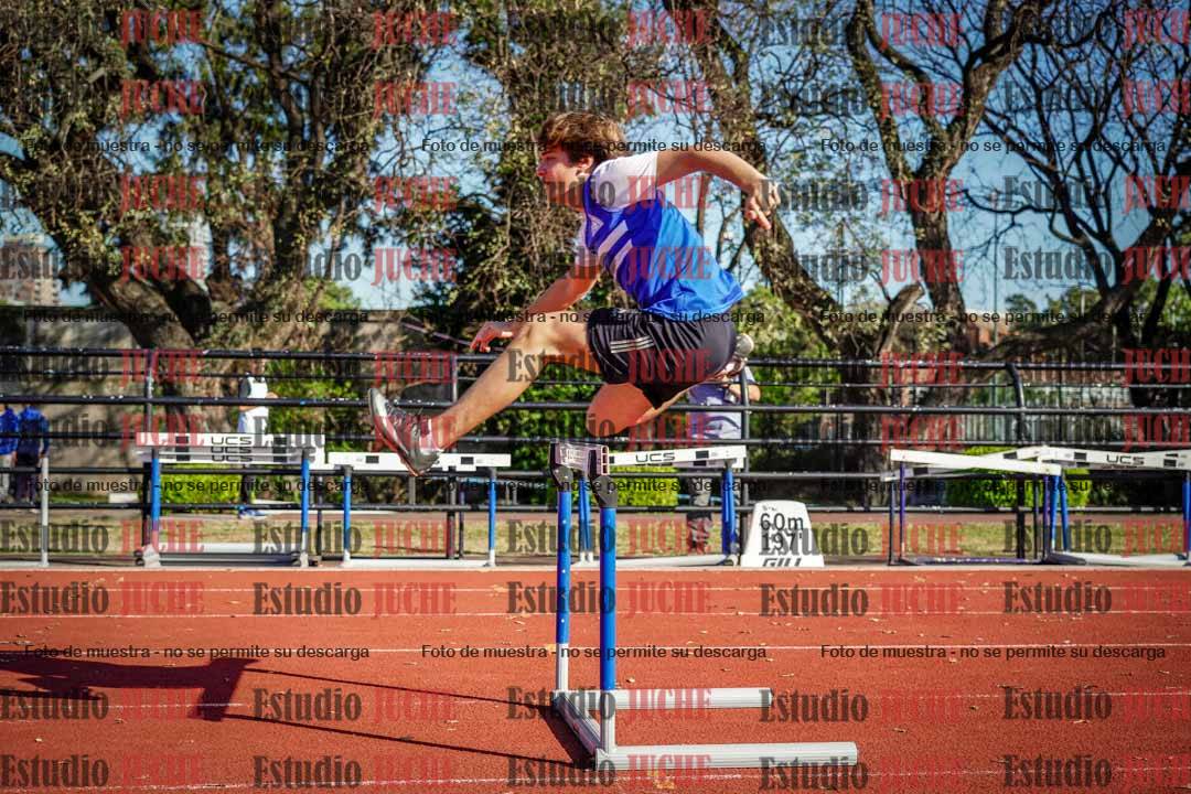 Fotos de los 110 m con vallas de varones